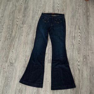 7 For all Mankind Flare High Waist Jeans